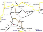 Hodowla Chosna - mapa